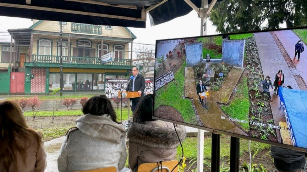 INSTALAN CÁMARA DE TELEVIGILANCIA EN MEMORIAL A DETENIDOS DESAPARECIDOS Y EJECUTADOS POLÍTICOS DE LA PROVINCIA 
