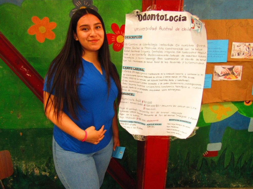 DHARMA COLLEGE DE PURRANQUE REALIZÓ FERIA DE FORMACIÓN VOCACIONAL