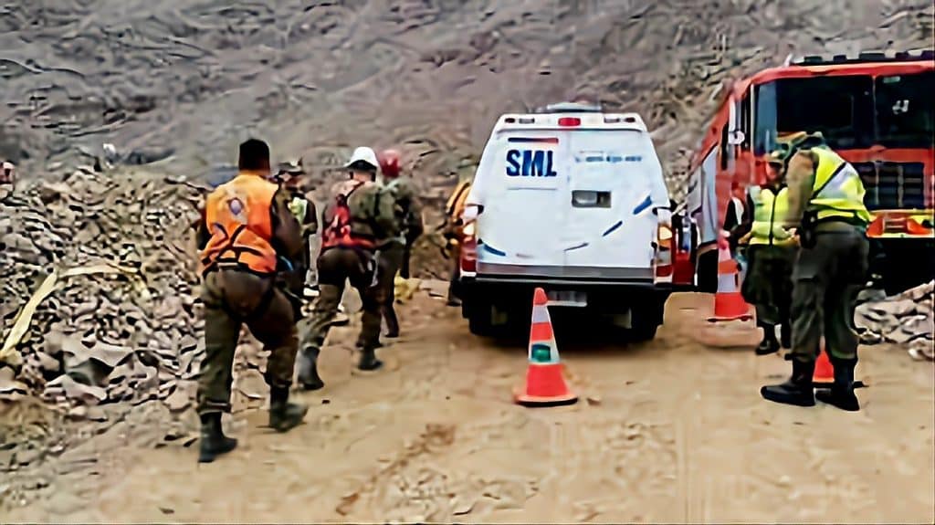 UN TRABAJADOR FALLECIDO TRAS DERRUMBE EN MINA FIEL ROSITA EN FREIRINA
