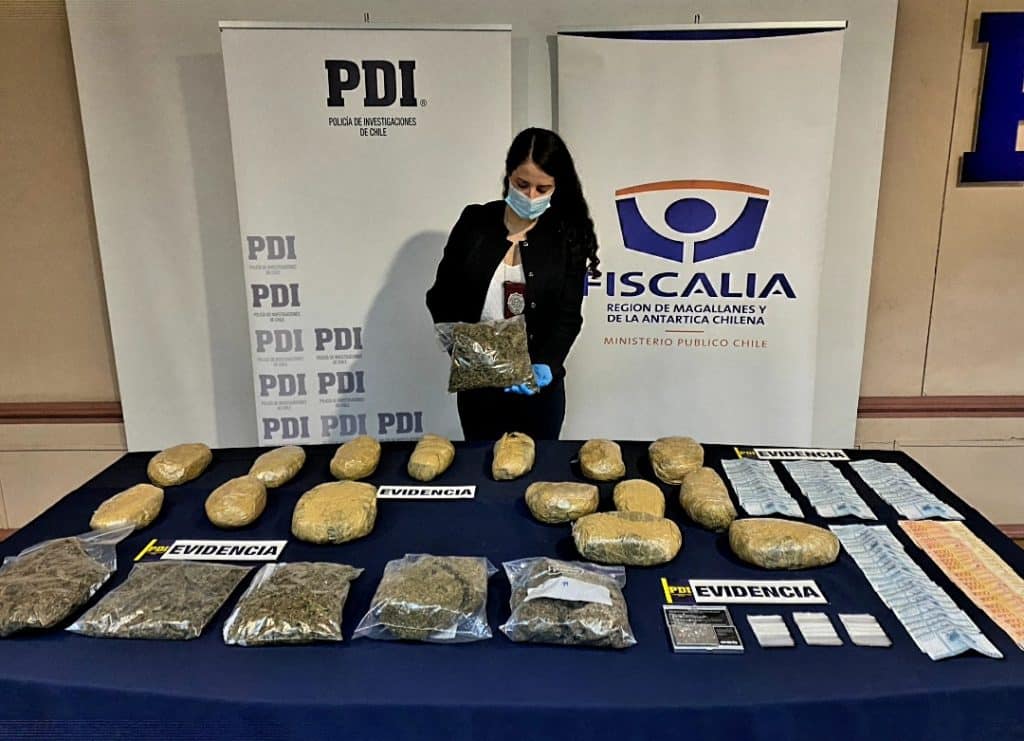INCAUTAN MÁS DE 10 KILOS DE CANNABIS SATIVA EN PUERTO NATALES