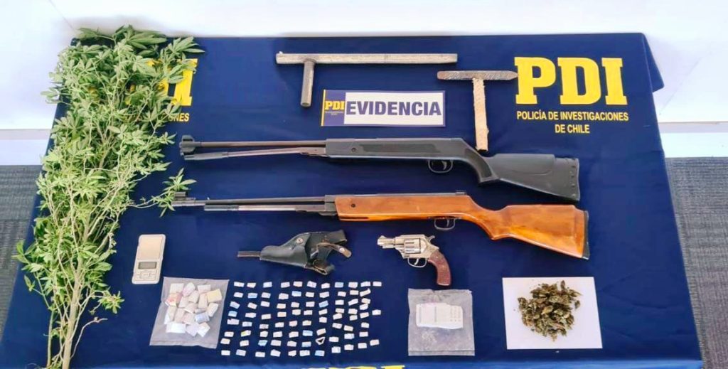 PDI DETUVO A BANDA CRIMINAL POR ROBO CON VIOLENCIA EN CASABLANCA