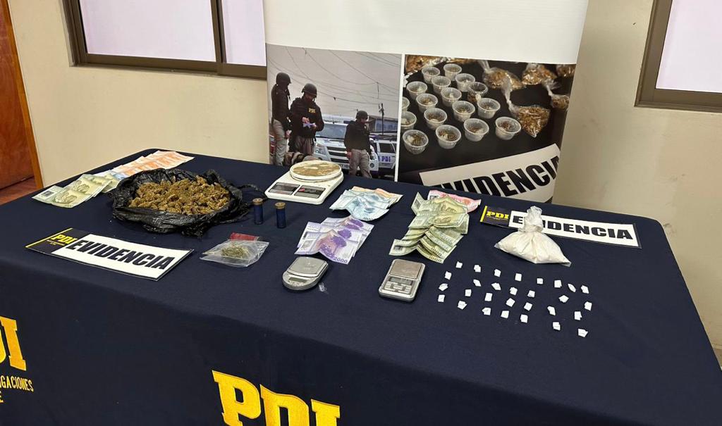 PDI DESBARATA FOCO DE MICROTRÁFICO EN CABILDO