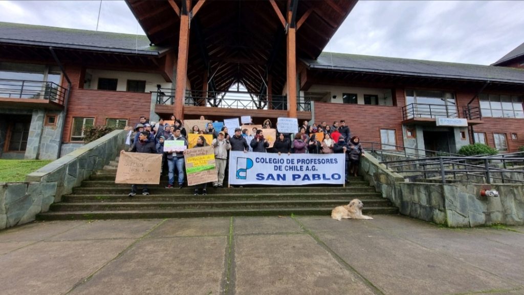 PROFESORES DE SAN PABLO INICIAN PARALIZACIÓN POR PAGO DE SUELDOS INCOMPLETOS