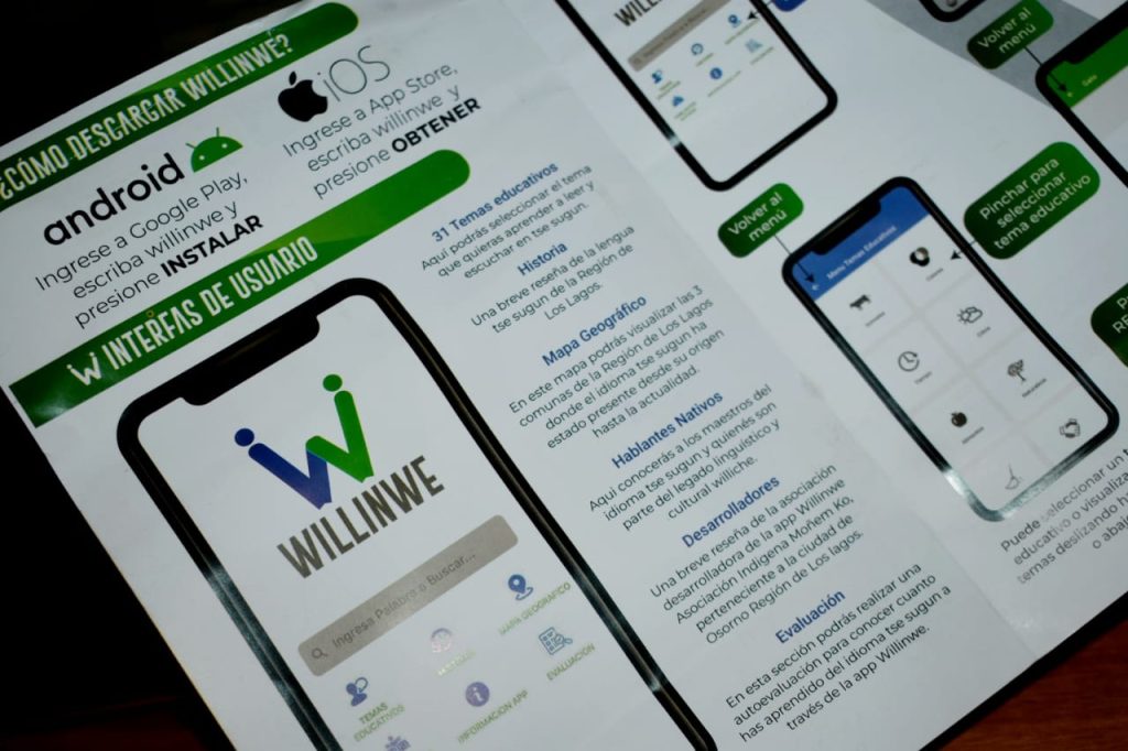 LANZAN INNOVADORA APLICACIÓN MÓVIL PARA APRENDER LENGUA MAPUCHE WILLICHE