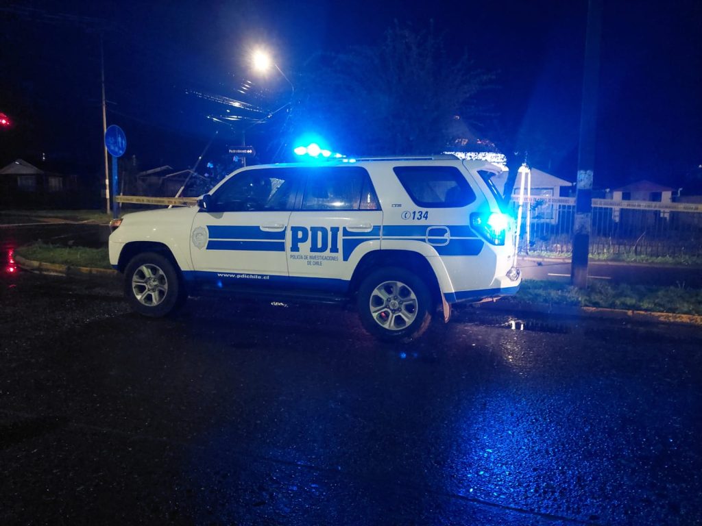 PDI INDAGA HOMICIDIO DE HOMBRE ADULTO OCURRIDO EN LA VÍA PÚBLICA DE PURRANQUE