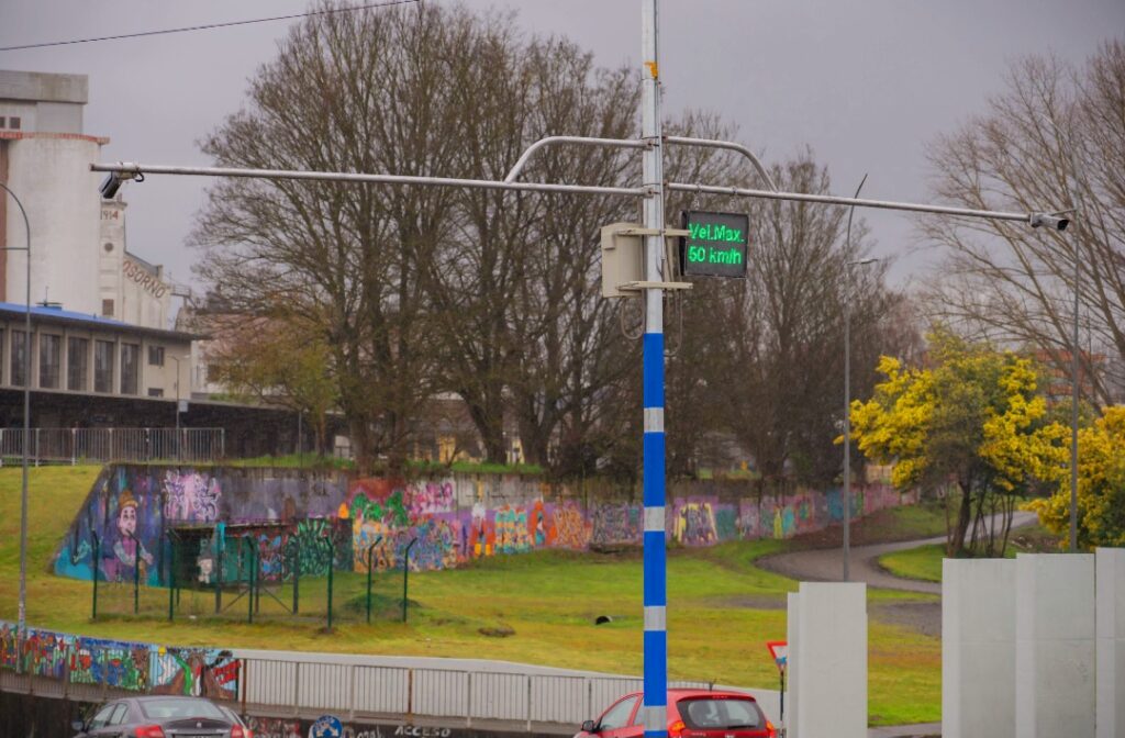 INAUGURAN SIETE PÓRTICOS LECTORES DE PATENTES EN OSORNO