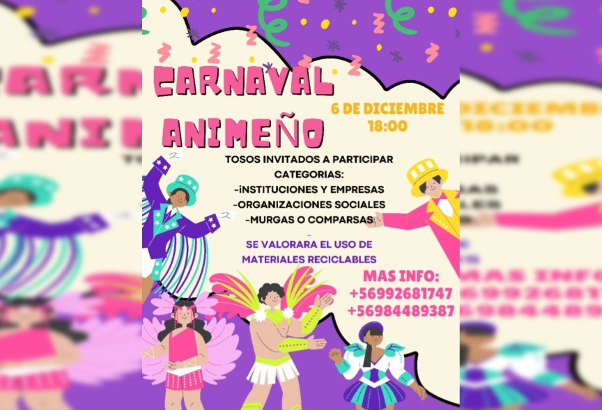 LAS ÁNIMAS CELEBRA SU ANIVERSARIO CON UN GRAN CARNAVAL ANIMEÑO